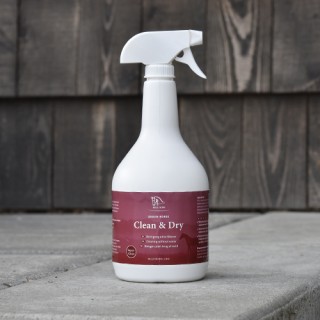 Clean & Dry spray fra Blue Hors