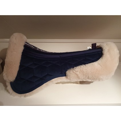 Dressur Navy Velvet korrigeringspad