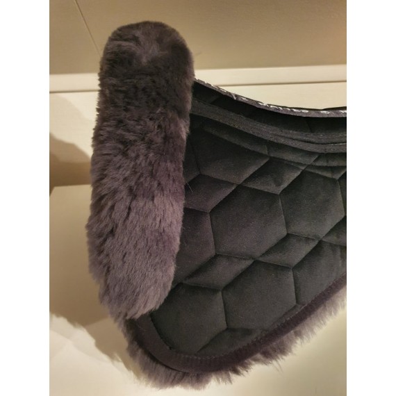 Dressur-Korrigeringspad Velvet black fra Mattes