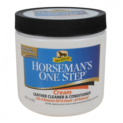 One step Leather Cleaner fra Absorbine