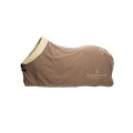 Fleece dekken m/pelskrave Champagne  fra ES