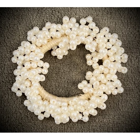 Scrunchie perle