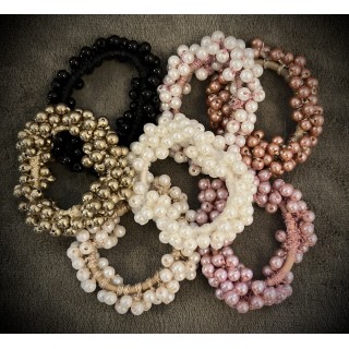 Scrunchie perle