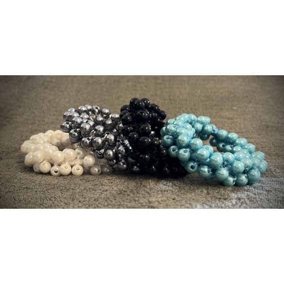 Scrunchie perle
