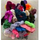 Scrunchie Velvet sett 3 stk