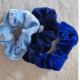 Scrunchie Velvet sett 3 stk