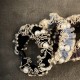Scrunchie strikk med perler