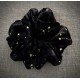 Scrunchie strikk stor med stjerner