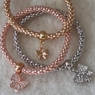 Scrunchie sett med charms