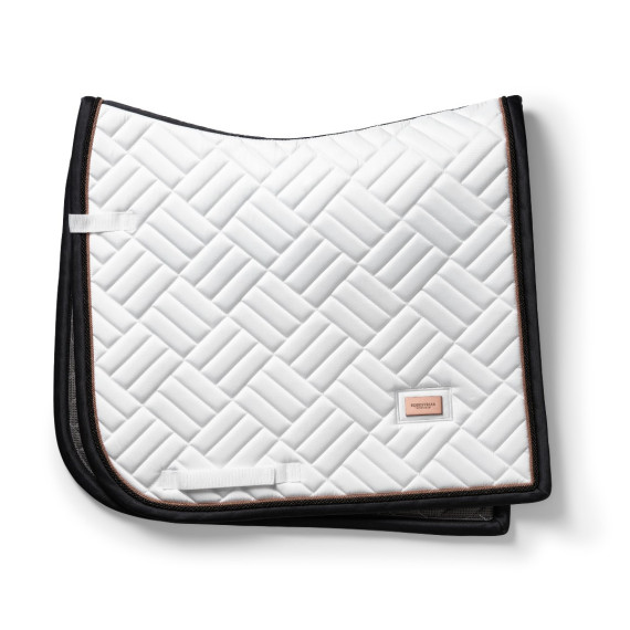 Dressur Schabrak white m/dark ocean fra ES