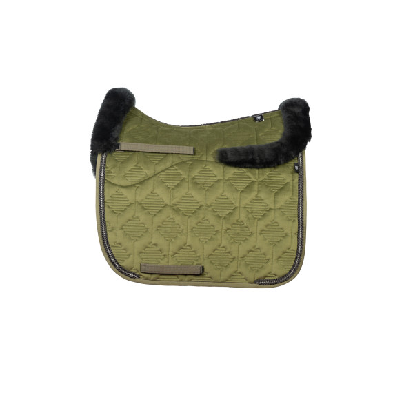 Olive Velvet m/rhinestone fra Mattes