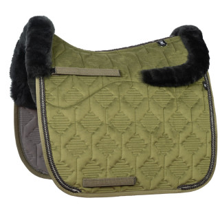 Olive Velvet m/rhinestone fra Mattes