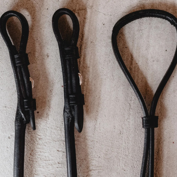 Tøyler Kandar rundsydde  fra Brisque Bridlewear