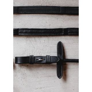 Tøyler rundsydde soft grip fra Brisque Bridlewear
