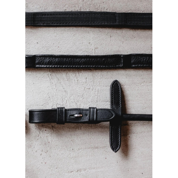 Tøyler rundsydde soft grip fra Brisque Bridlewear