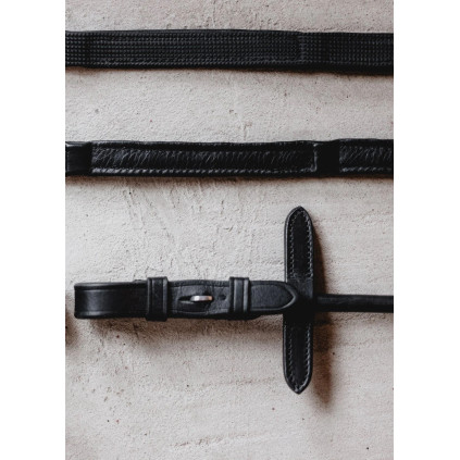 Tøyler rundsydde soft grip fra Brisque Bridlewear