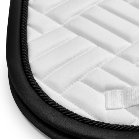 Dressur Schabrak Modern White m/black fra ES
