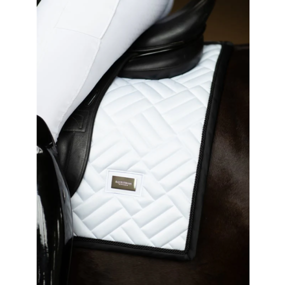 Dressur Schabrak Modern White m/black fra ES