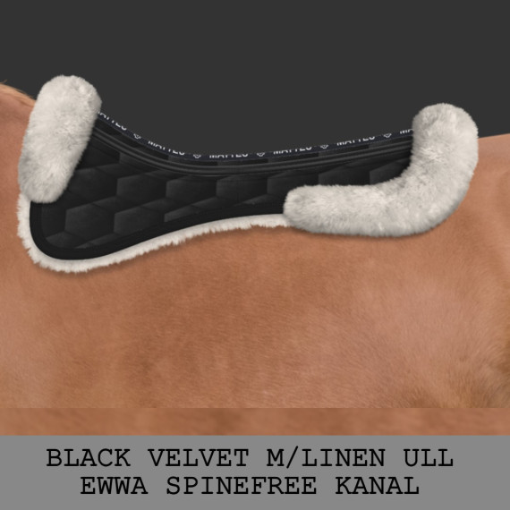 Dressur-Korrigeringspad Velvet fra Mattes