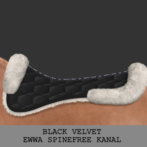 Dressur-Pad Velvet med ull fra Mattes