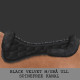 Dressur-Korrigeringspad Velvet black fra Mattes