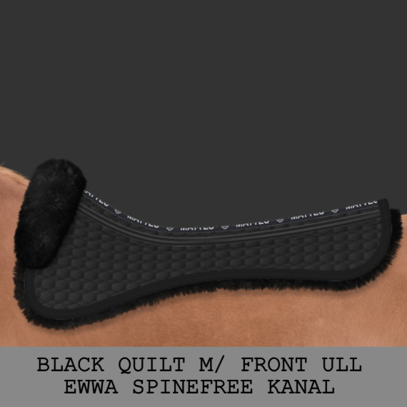 Dressur-Korrigeringspad quilt m/front only