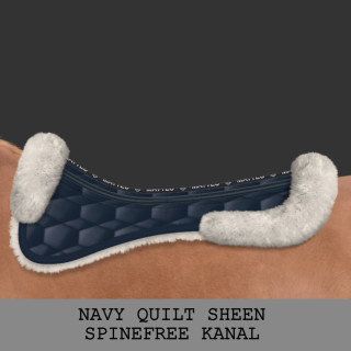 Dressur-Korrigeringspad Quilt Sheen Navy fra Mattes
