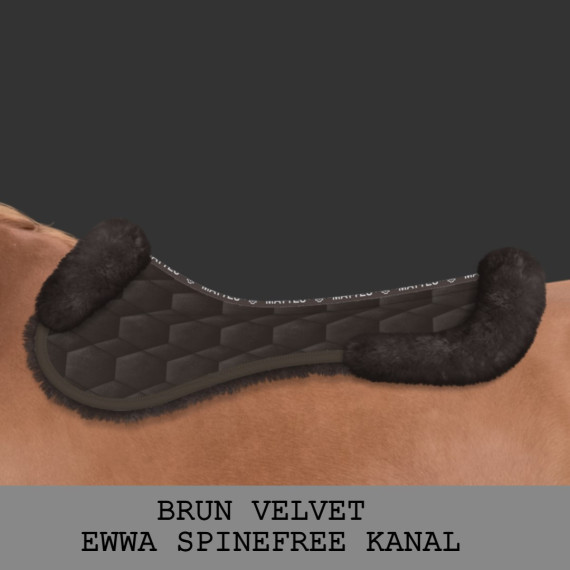 Sprang-Pad Velvet med ull fra Mattes