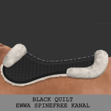 Sprang-Korrigeringspad Black Quilt