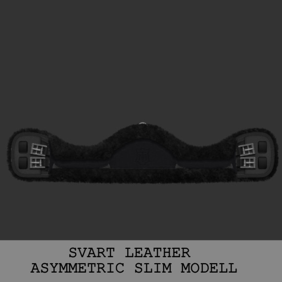 Leather Asymmetric Dressur-gjord fra Mattes