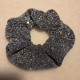 Scrunchie strikk med paljetter