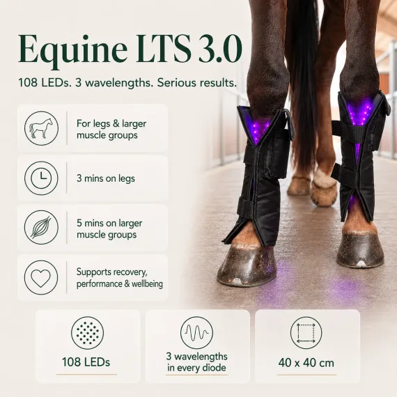 2 stk LTS Neopren 3.0 fra Equinelts