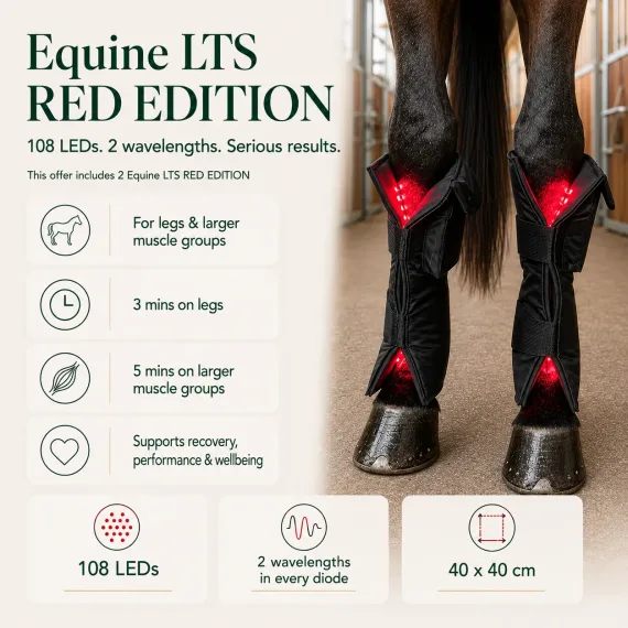 LTS RED sett 2 stk fra Equine LTS