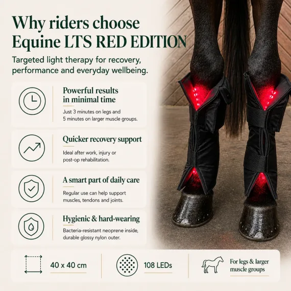 LTS RED sett 2 stk fra Equine LTS