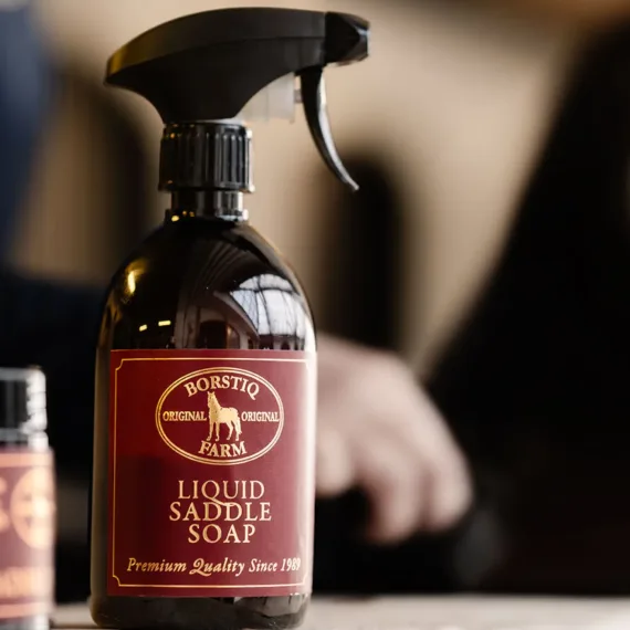 Liquid Saddle soap fra Borstiq