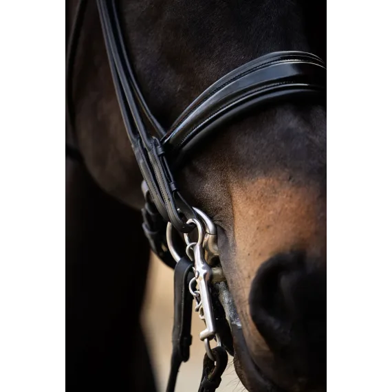 Rundsydd hodelag Premium fra Brisque Bridlewear